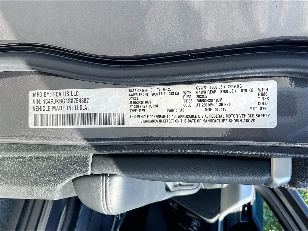 2025 Jeep Grand Cherokee L Limited - Photo 16