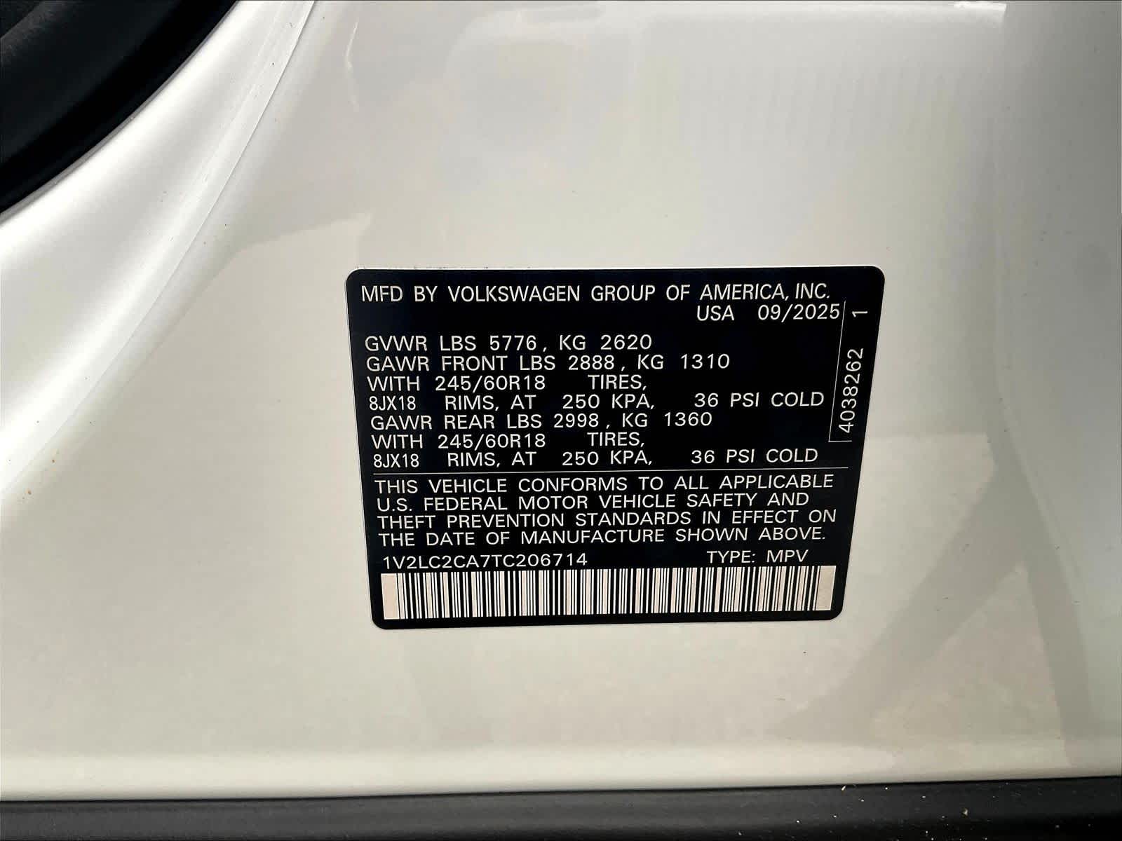 2026 Volkswagen Atlas Cross Sport 2.0T SE - Photo 17