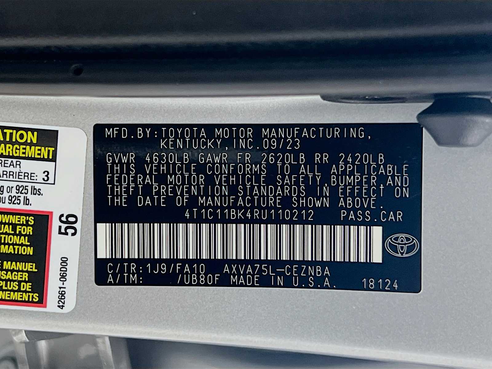 2024 Toyota Camry LE - Photo 30