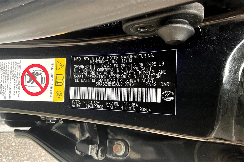2019 Lexus ES 350 Luxury - Photo 35