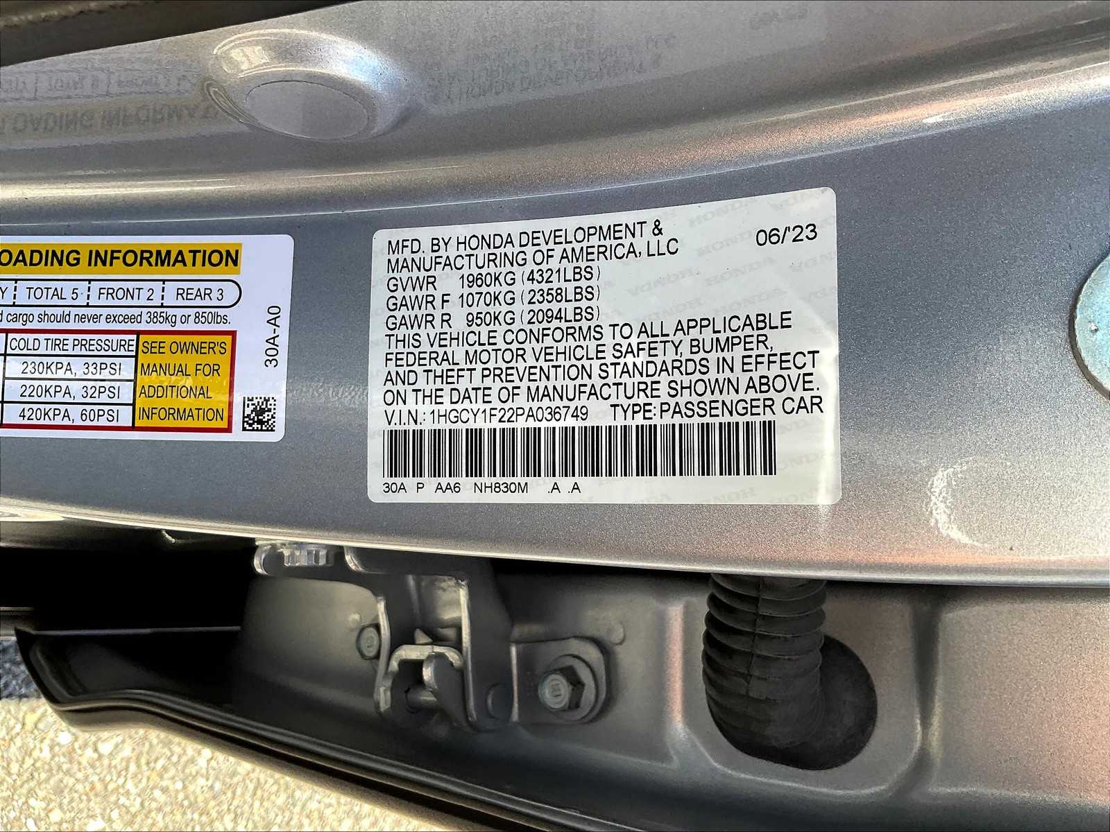 2023 Honda Accord LX - Photo 32