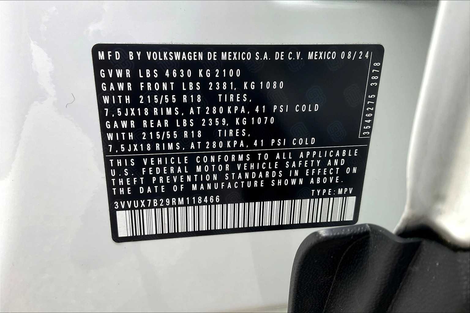 2024 Volkswagen Taos SE - Photo 33