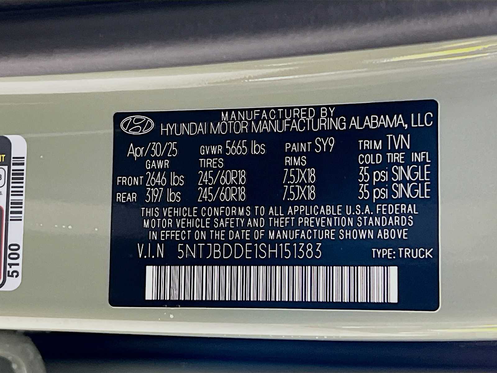2025 Hyundai Santa Cruz SEL - Photo 20