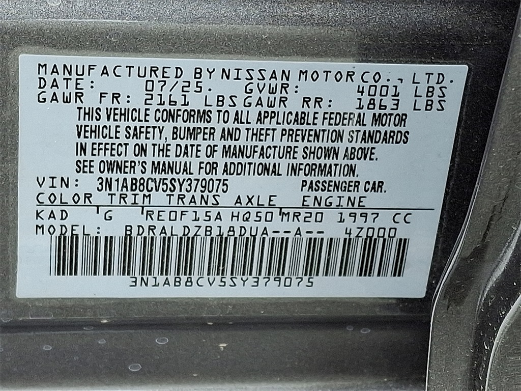 2025 Nissan Sentra SV - Photo 18