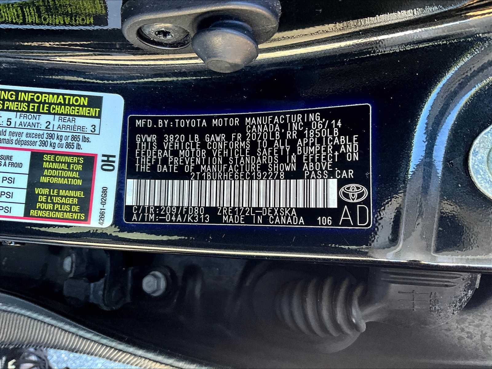 2014 Toyota Corolla S Plus - Photo 35