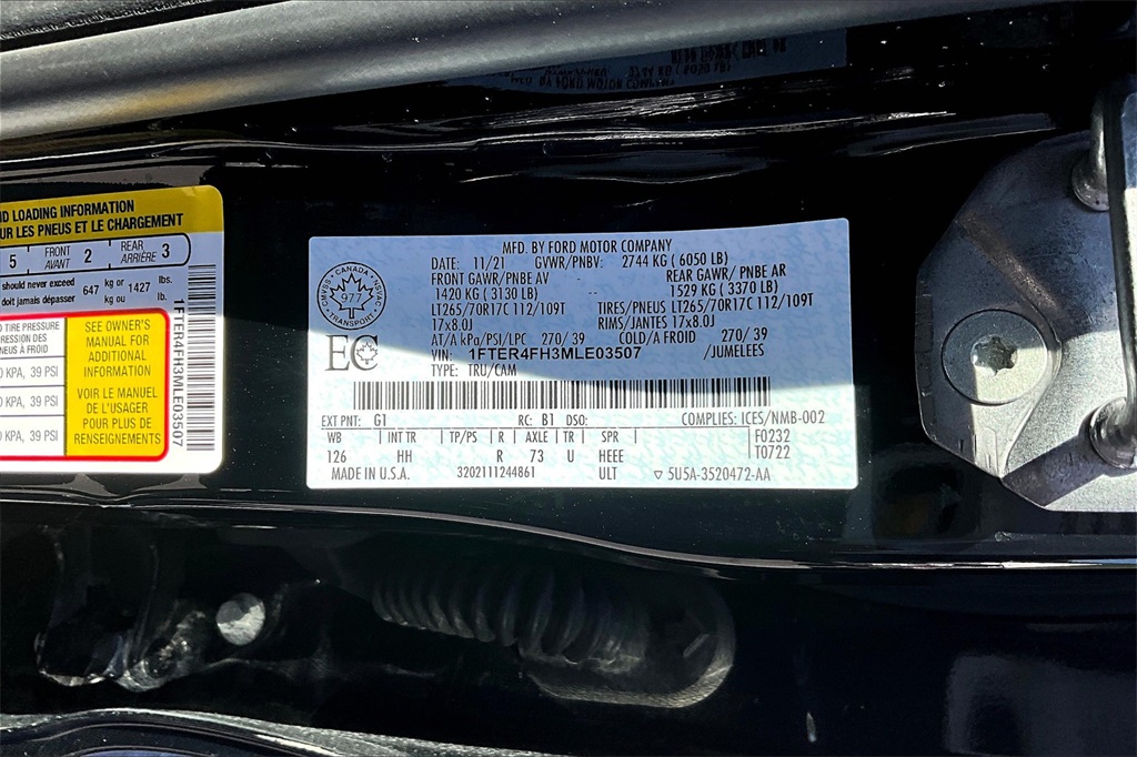 2021 Ford Ranger Lariat - Photo 33