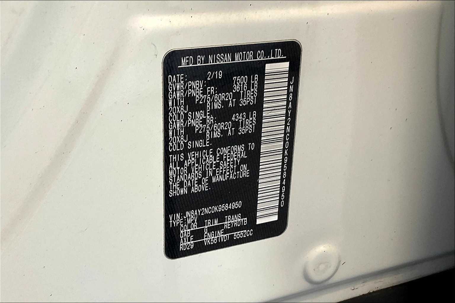 2019 Nissan Armada Platinum - Photo 37