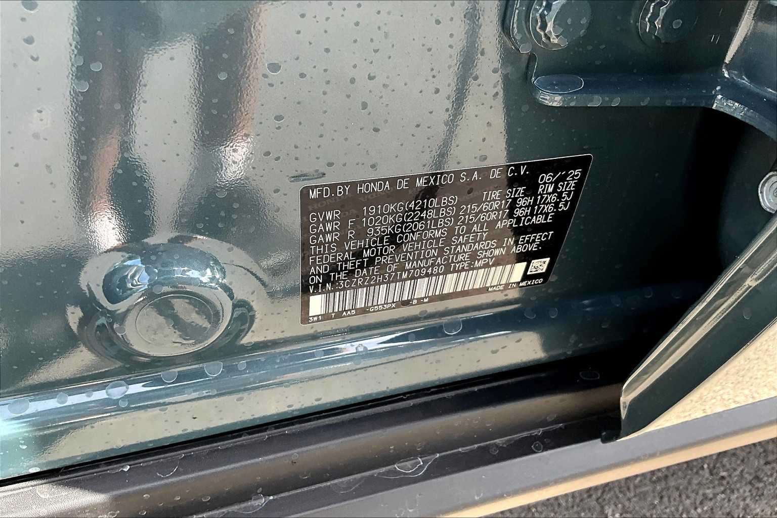 2026 Honda HR-V LX - Photo 17