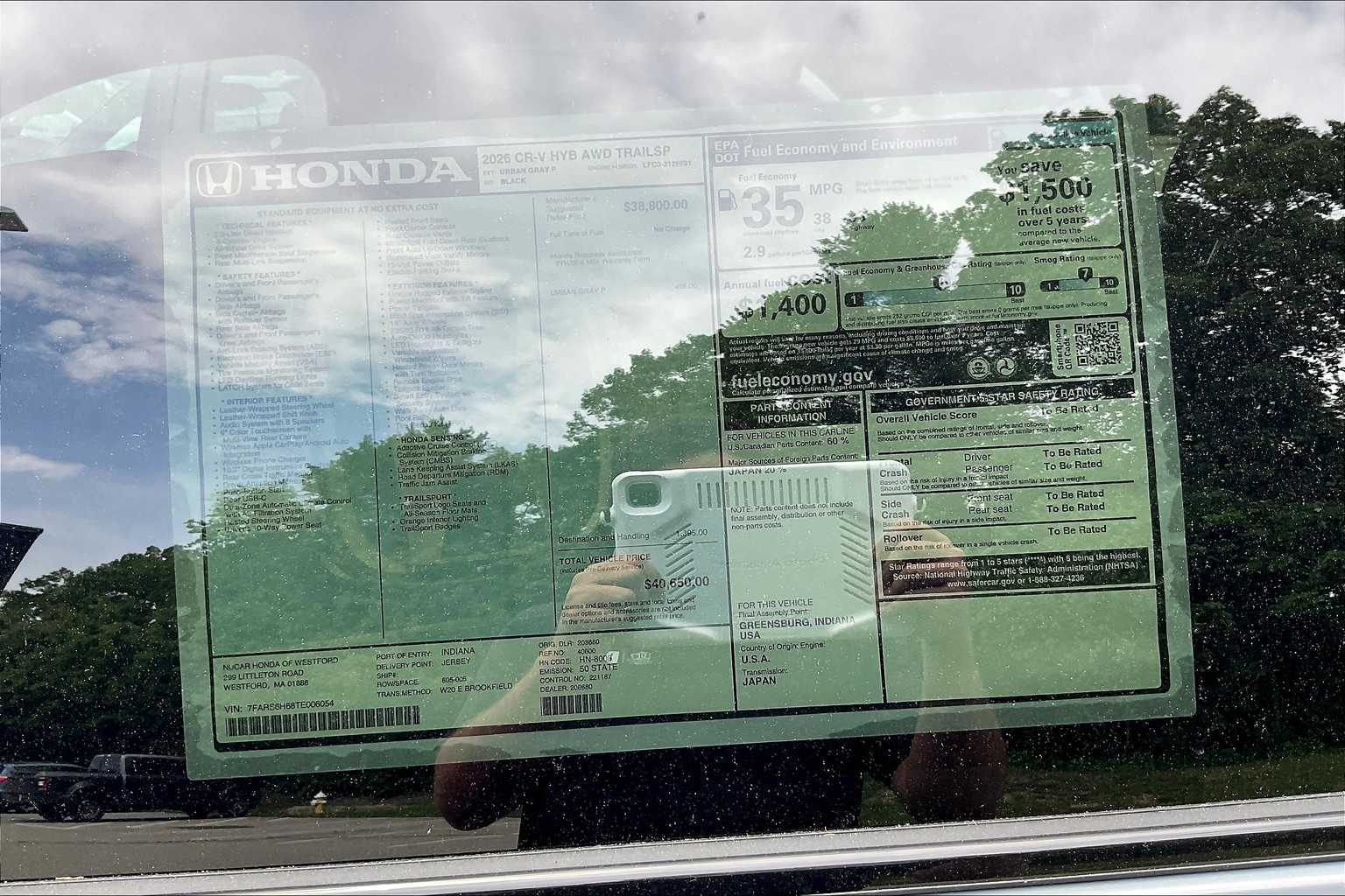 2026 Honda CR-V Hybrid TrailSport - Photo 17
