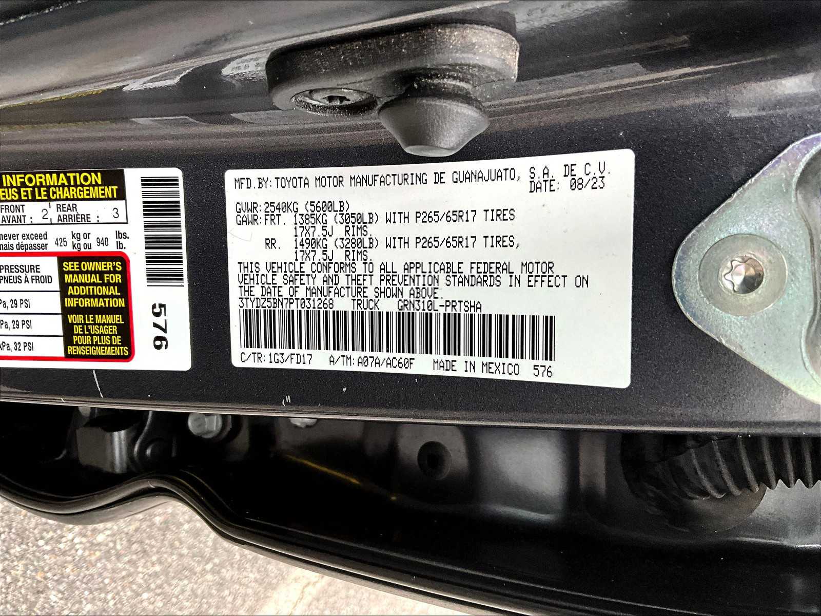 2023 Toyota Tacoma TRD Sport - Photo 36