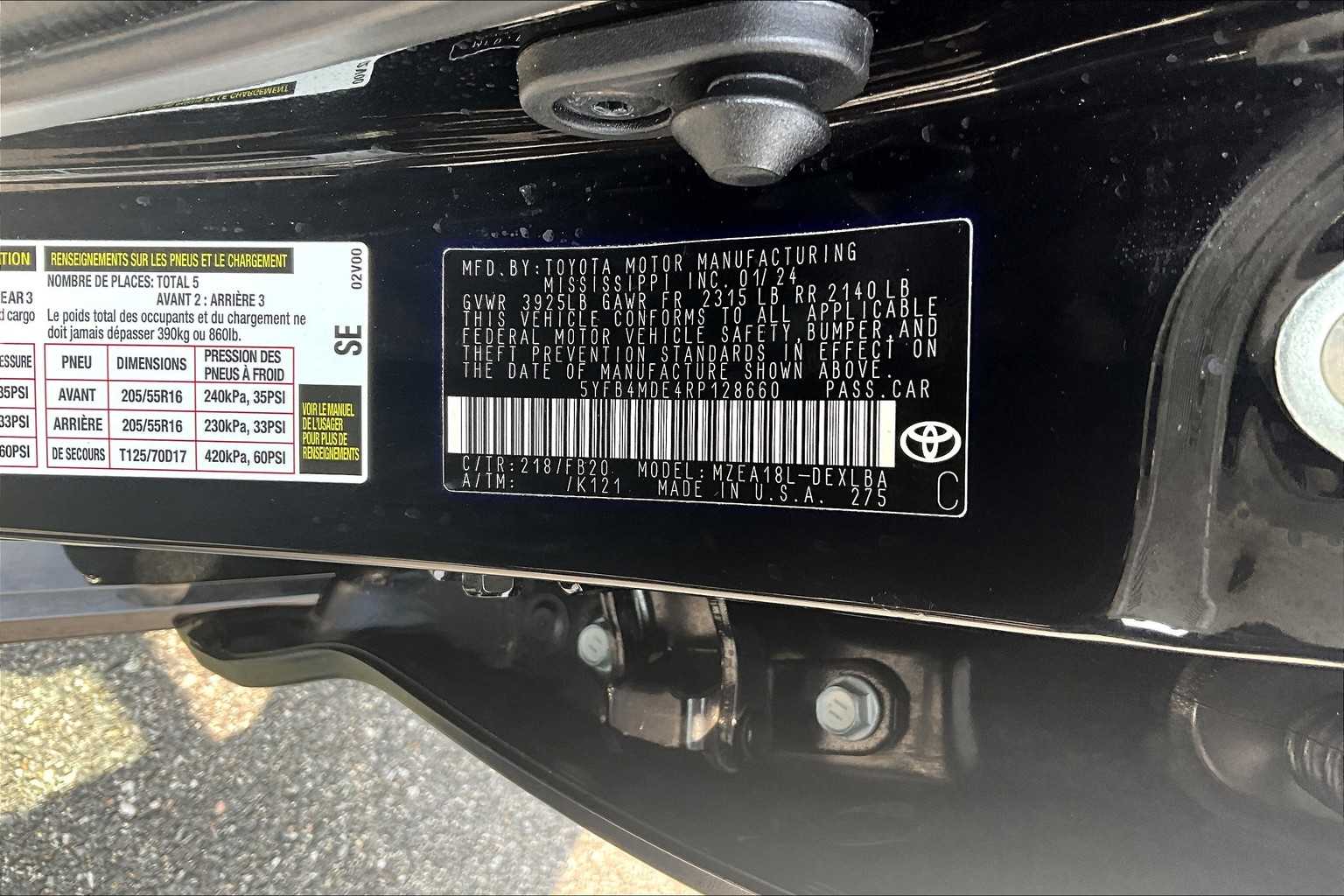 2024 Toyota Corolla LE - Photo 36
