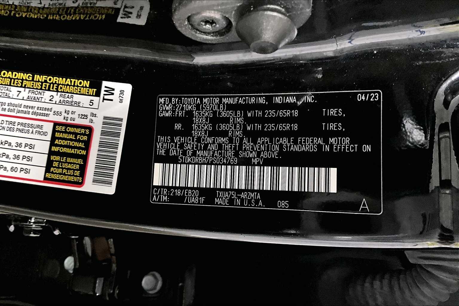 2023 Toyota Highlander XLE - Photo 37