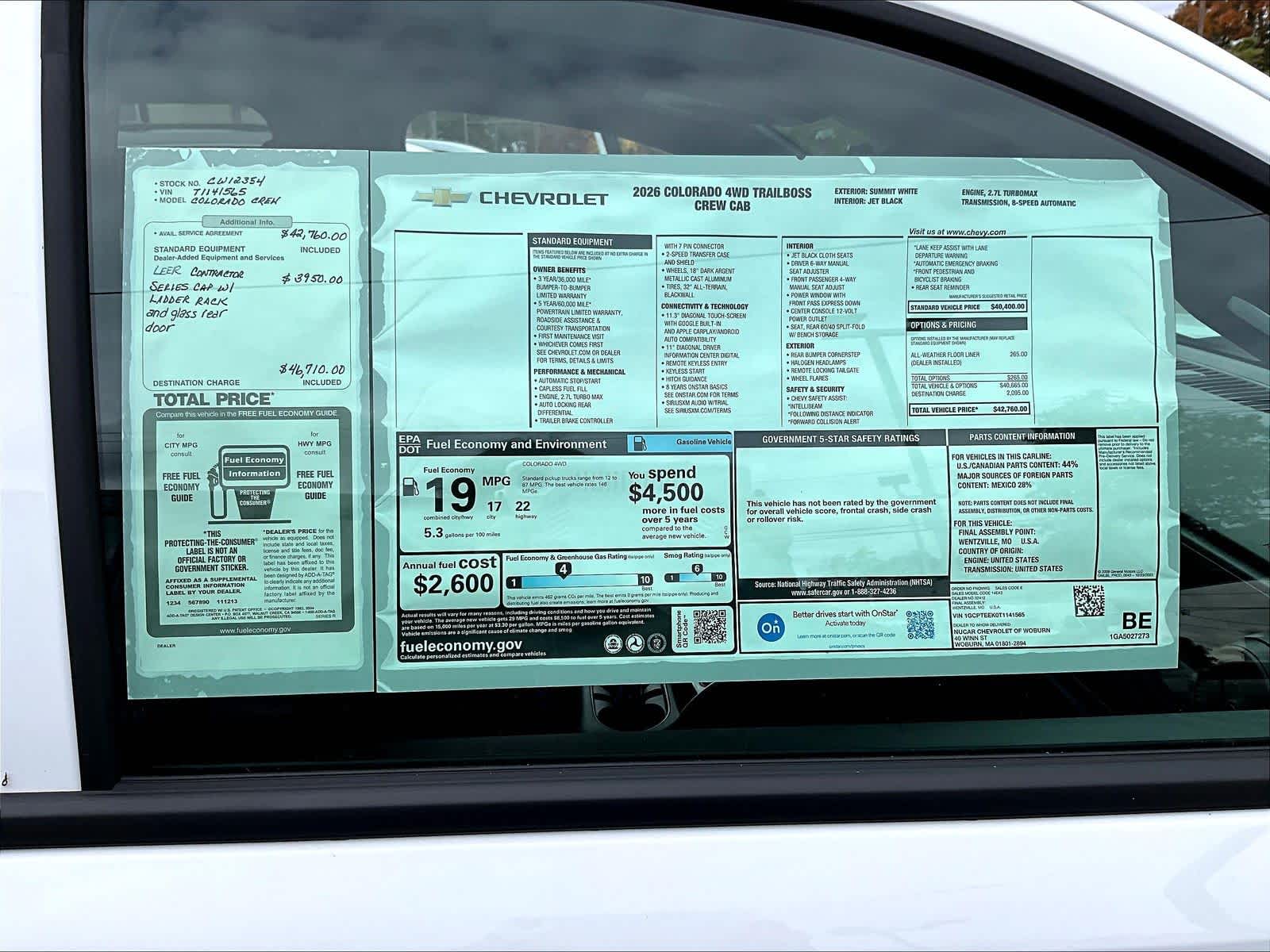 2026 Chevrolet Colorado 4WD Trail Boss - Photo 18