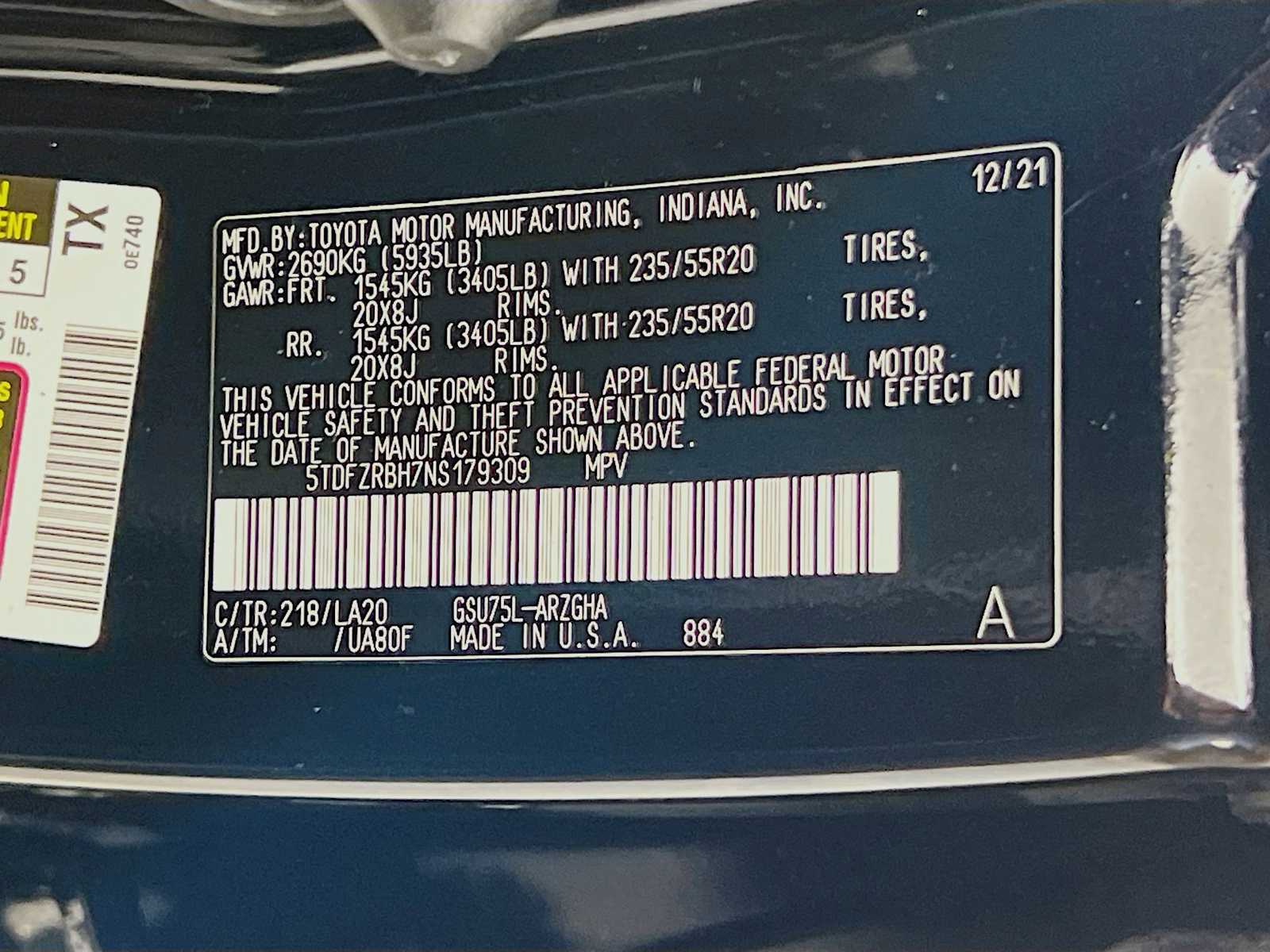 2022 Toyota Highlander Platinum - Photo 35