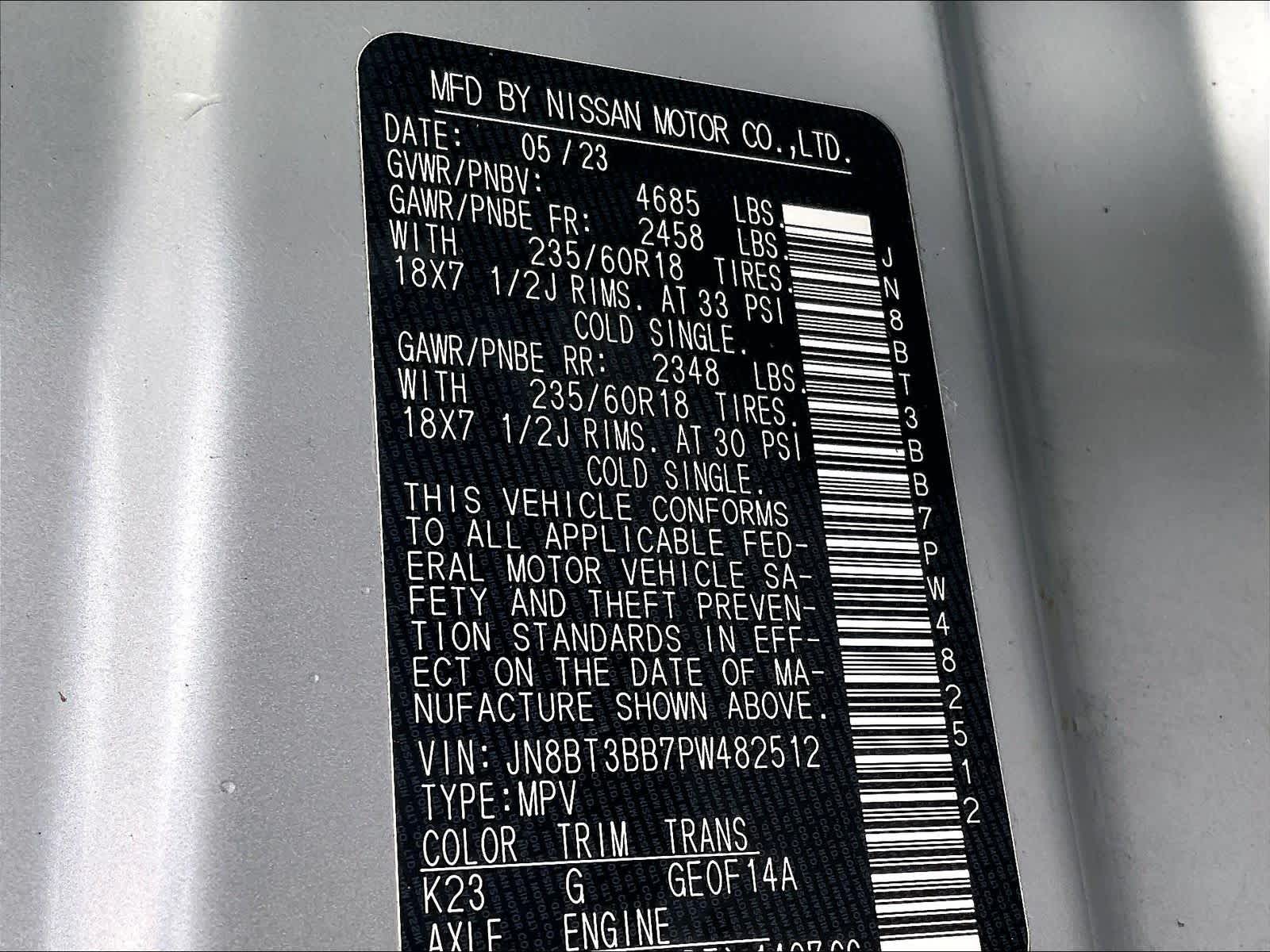 2023 Nissan Rogue SV - Photo 35