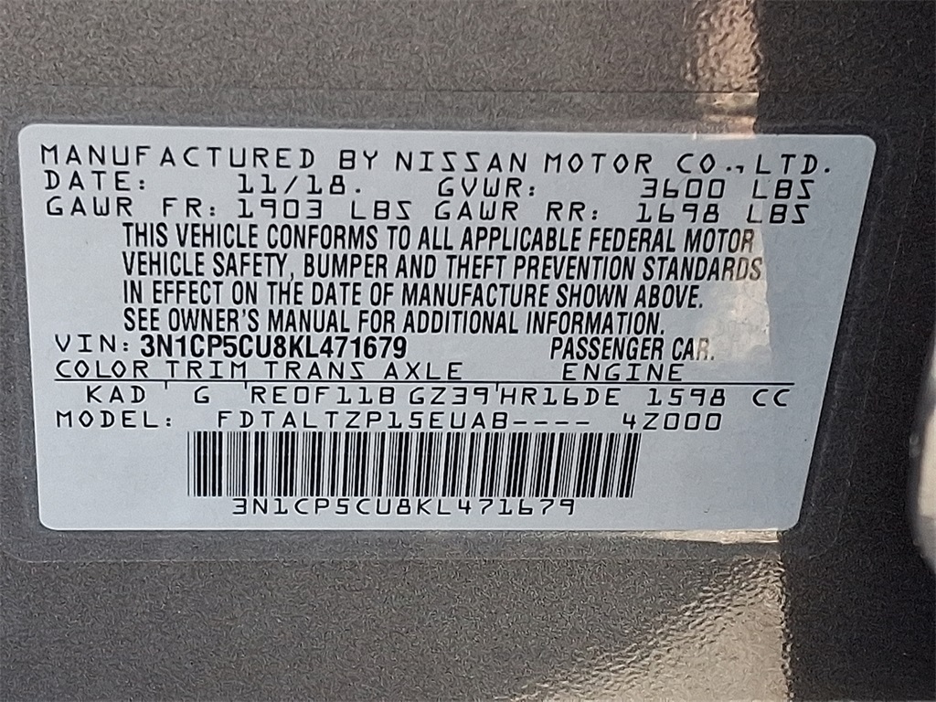 2019 Nissan Kicks SR - Photo 26