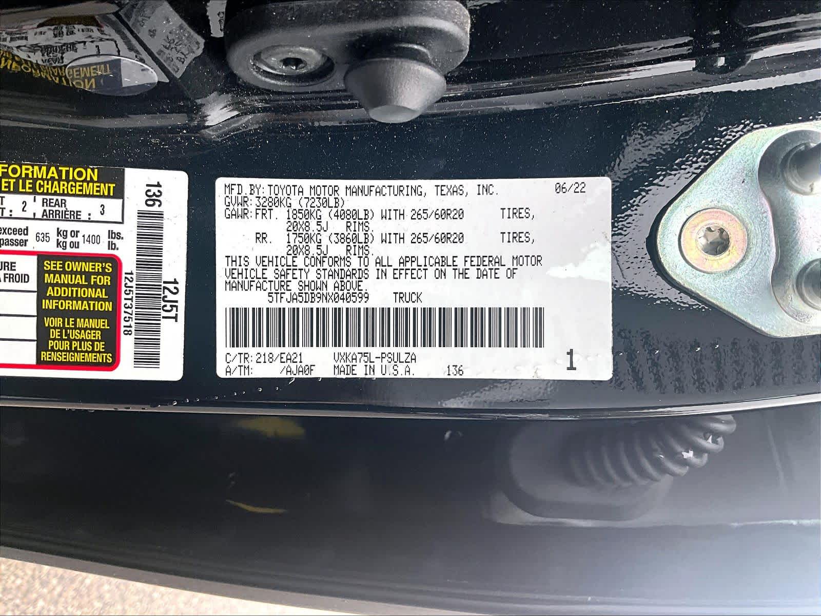 2022 Toyota Tundra Limited - Photo 6