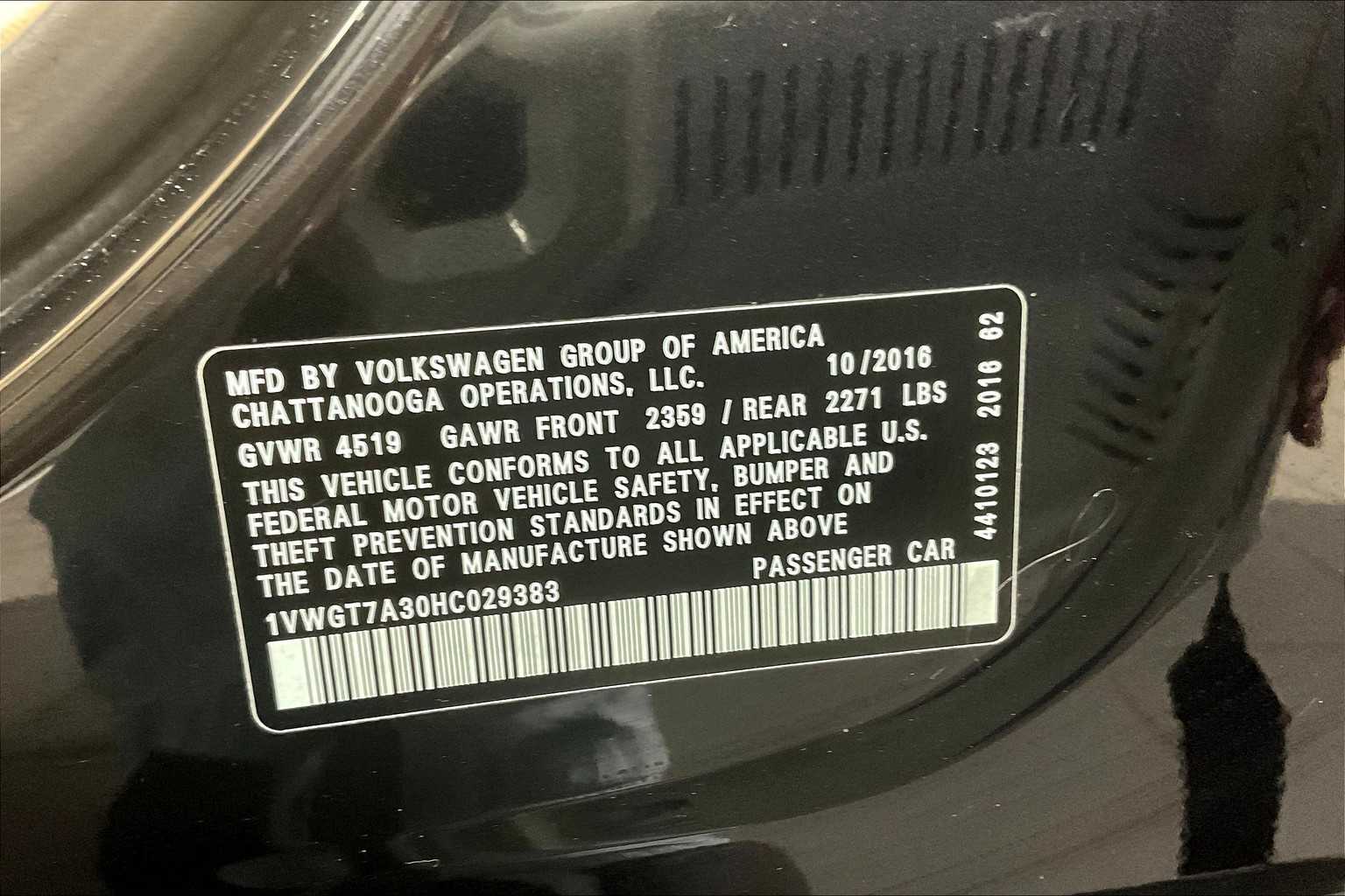 2017 Volkswagen Passat 1.8T SE w/Technology - Photo 36