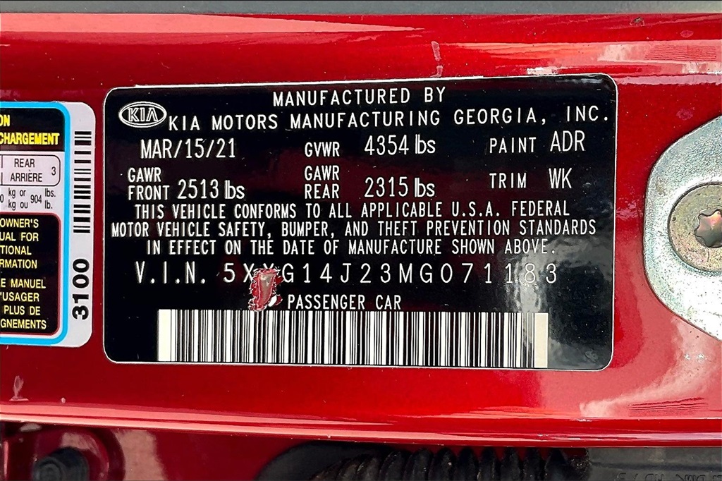 2021 Kia K5 LXS - Photo 31