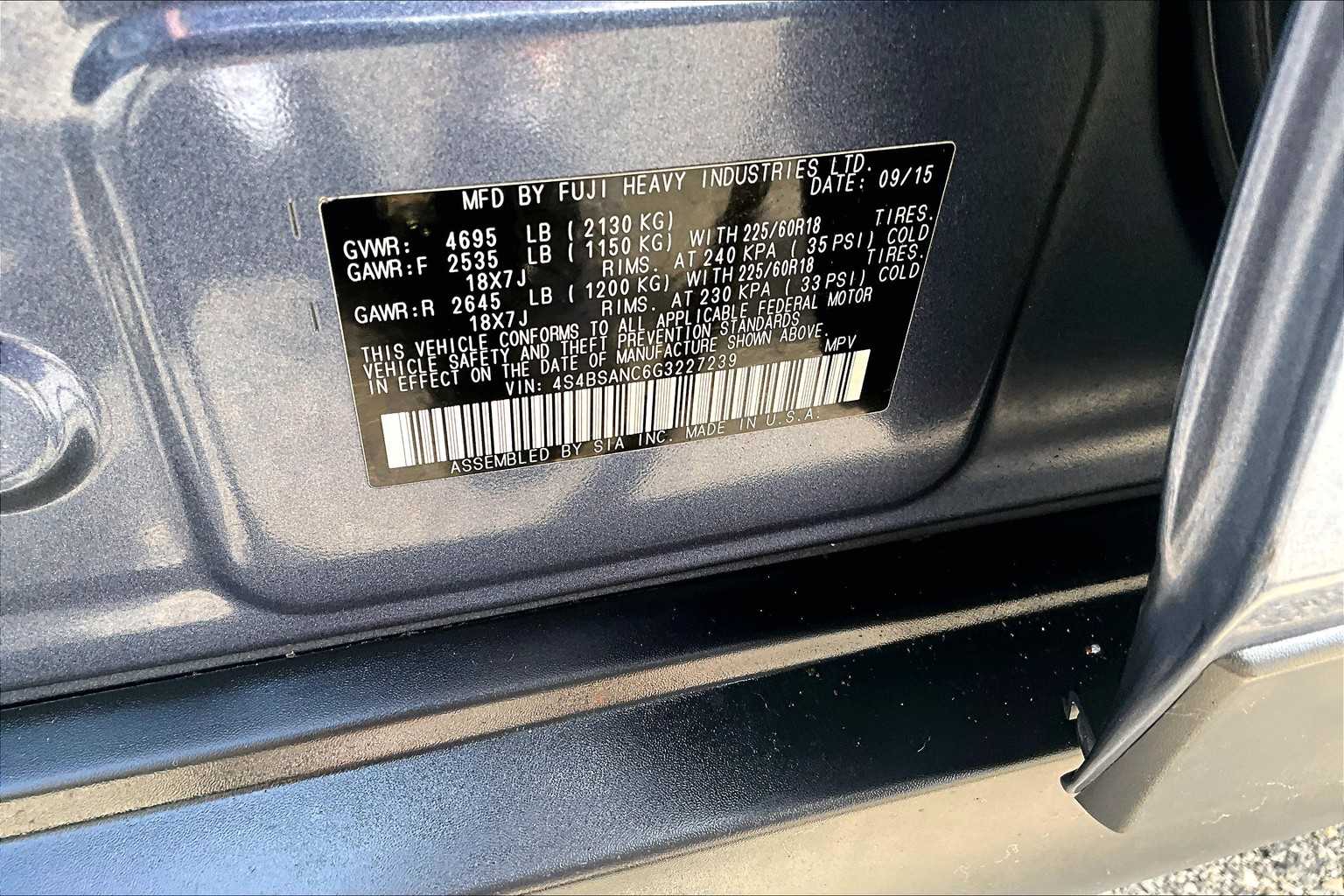 2016 Subaru Outback 2.5i Limited - Photo 31