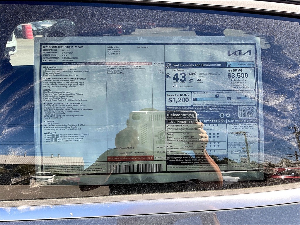 2025 Kia Sportage Hybrid LX - Photo 17
