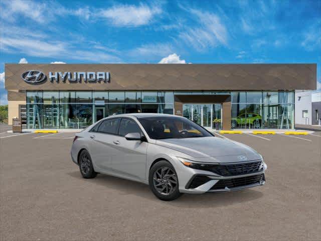 2025 Hyundai Elantra Hybrid Blue