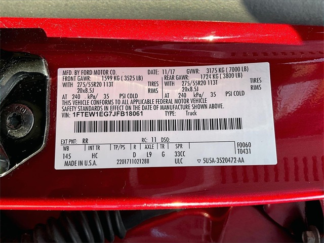 2018 Ford F-150 Lariat - Photo 35