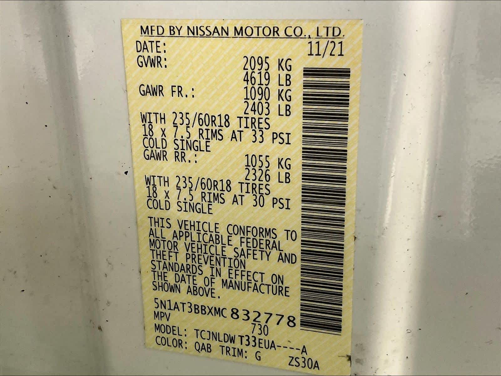 2021 Nissan Rogue SV - Photo 35