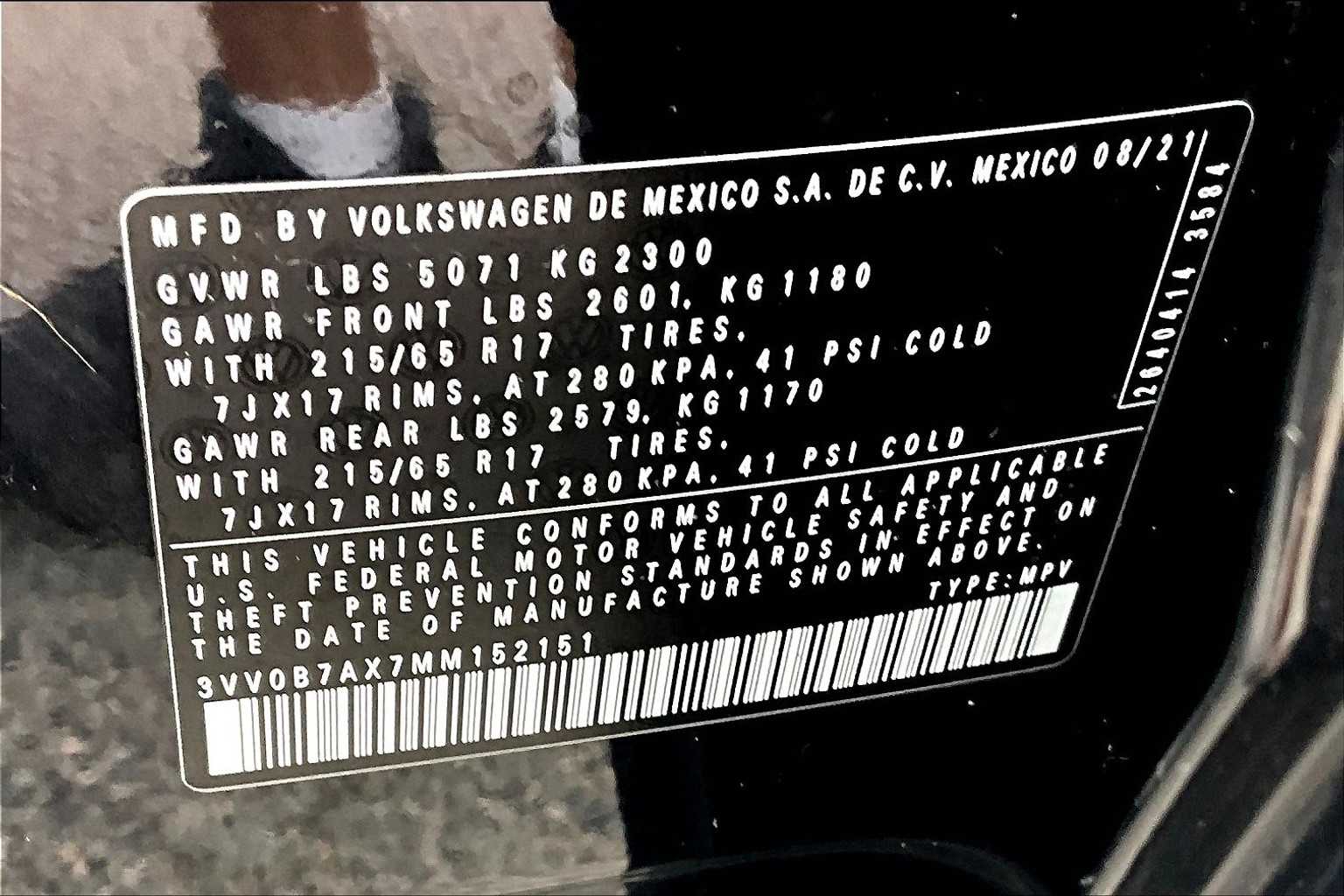2021 Volkswagen Tiguan S - Photo 31