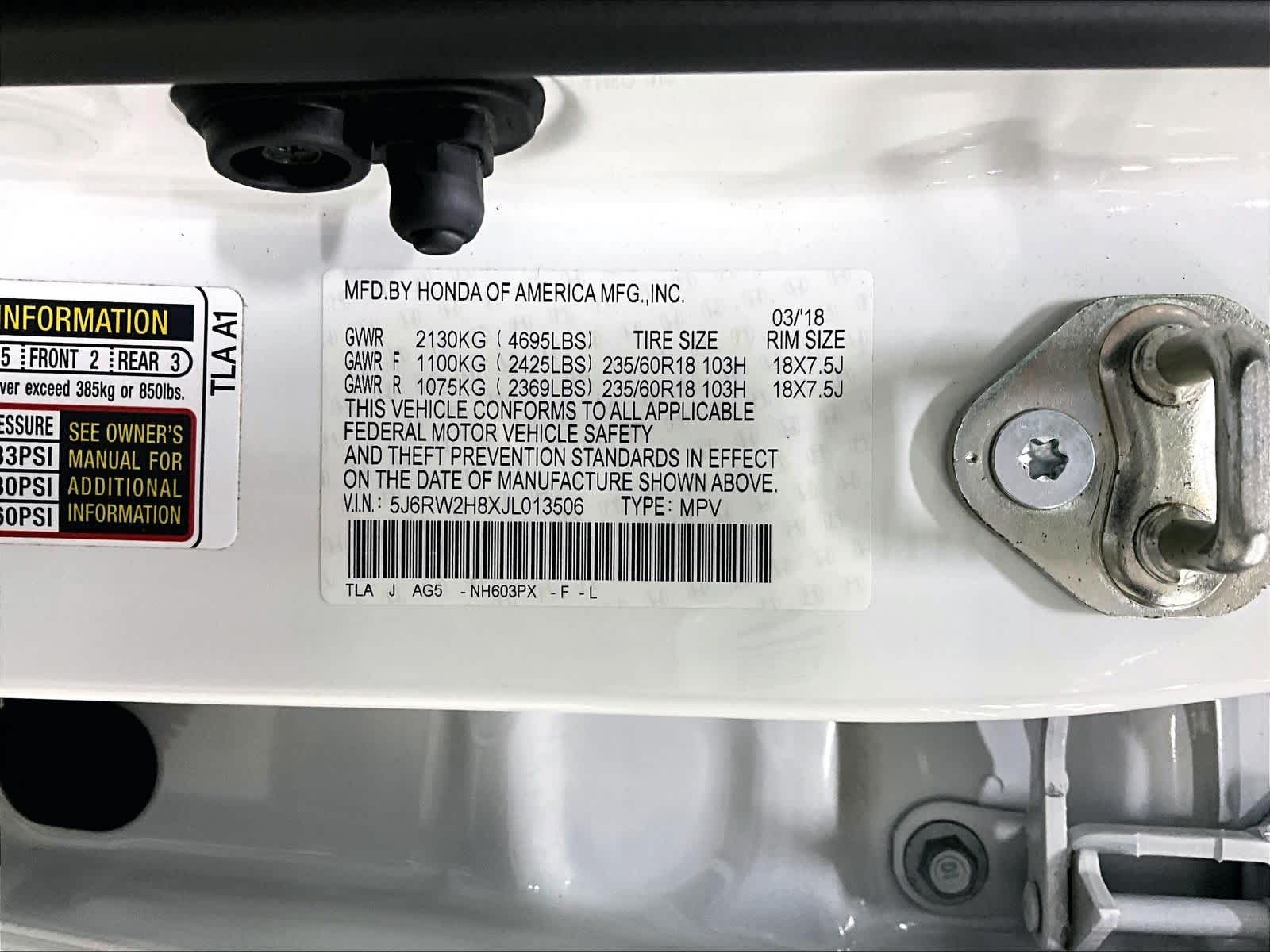 2018 Honda CR-V EX-L - Photo 6