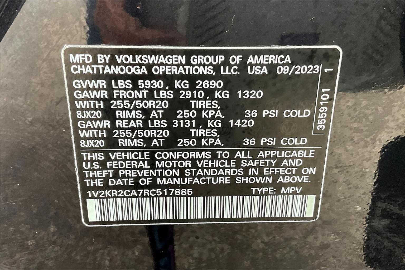 2024 Volkswagen Atlas 2.0T SE w/Technology - Photo 37