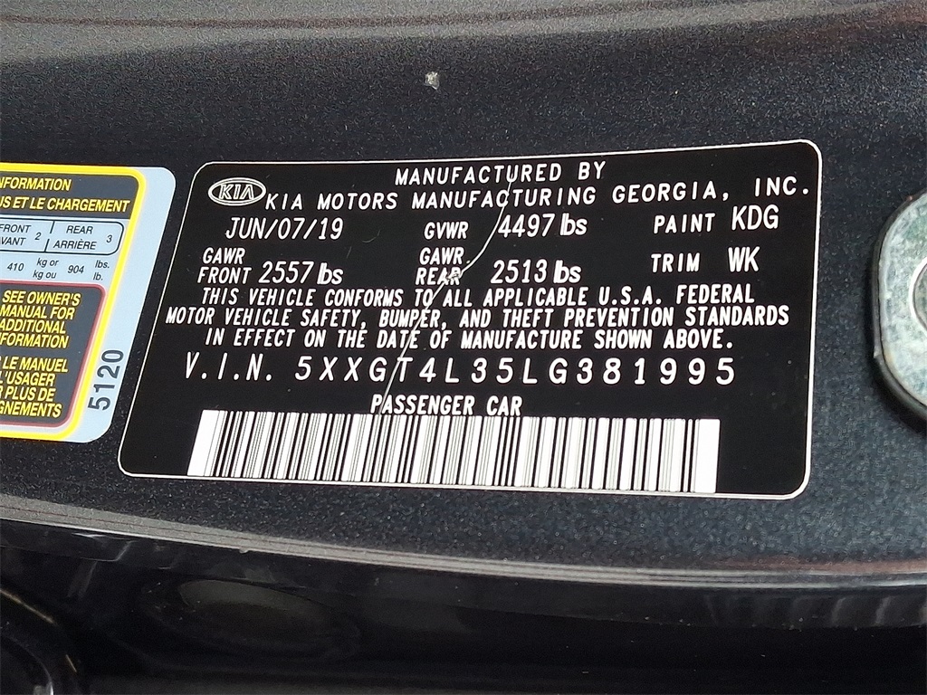 2020 Kia Optima LX - Photo 28