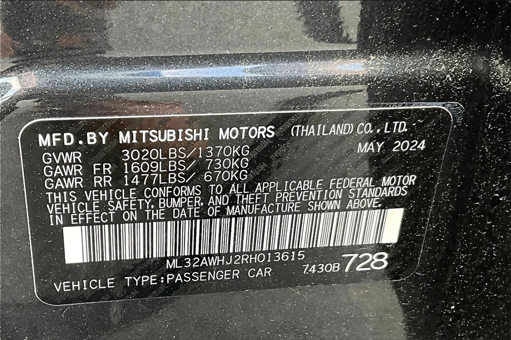 2024 Mitsubishi Mirage FWD - Photo 32