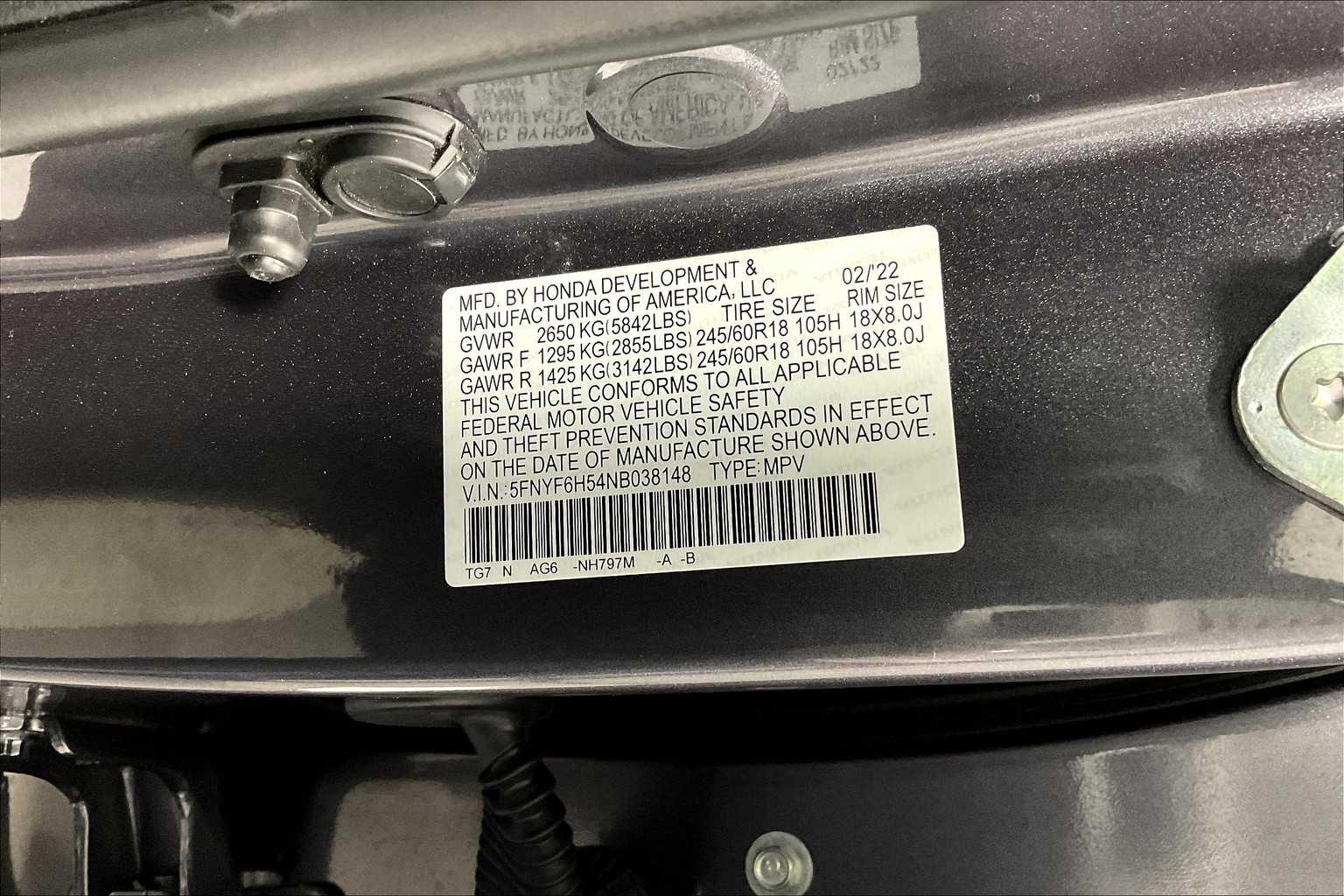 2022 Honda Pilot EX-L - Photo 37