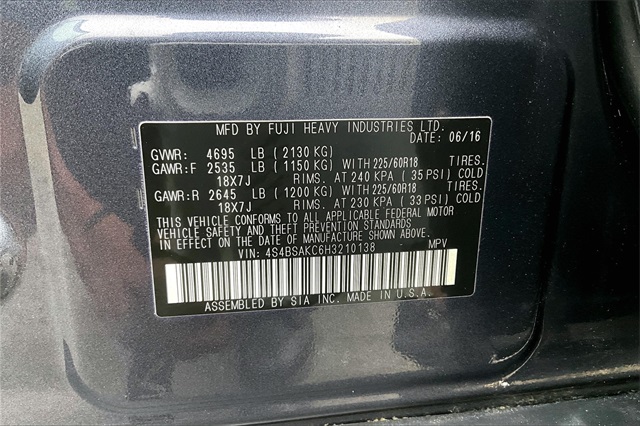 2017 Subaru Outback 2.5i - Photo 34