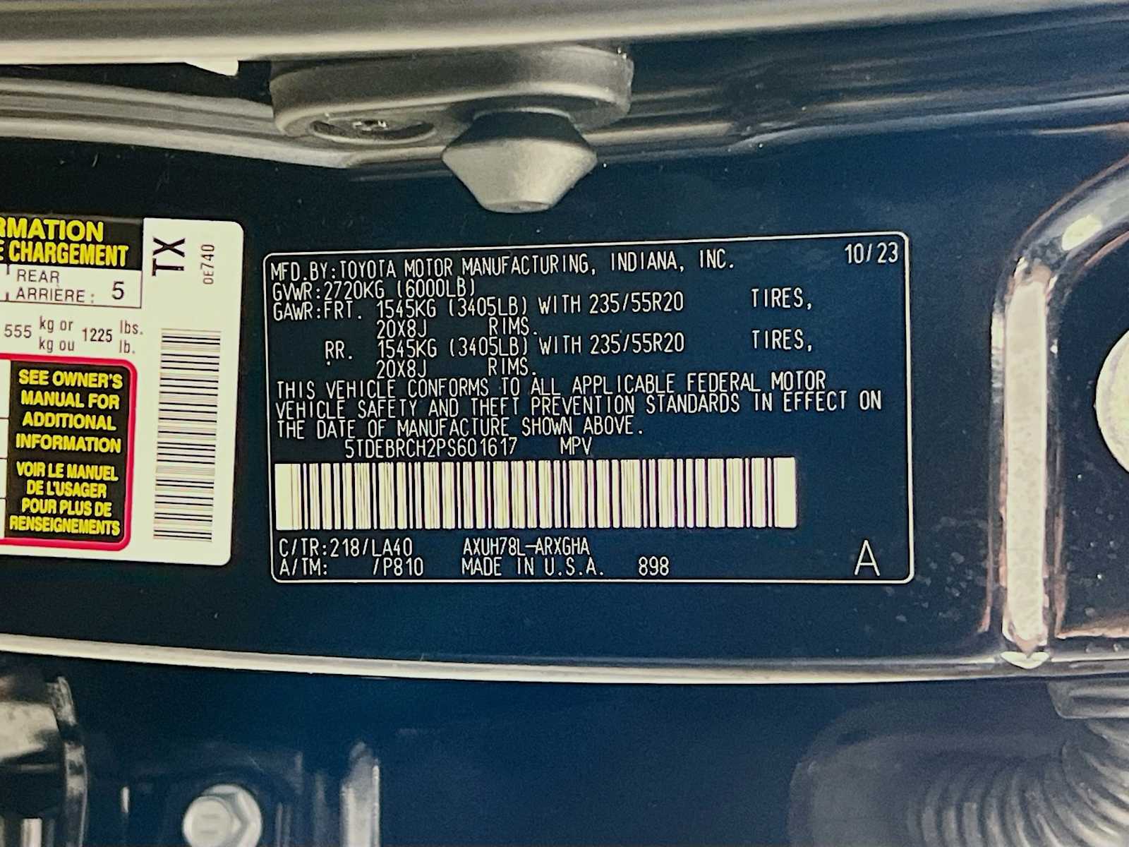 2023 Toyota Highlander Hybrid Platinum - Photo 34