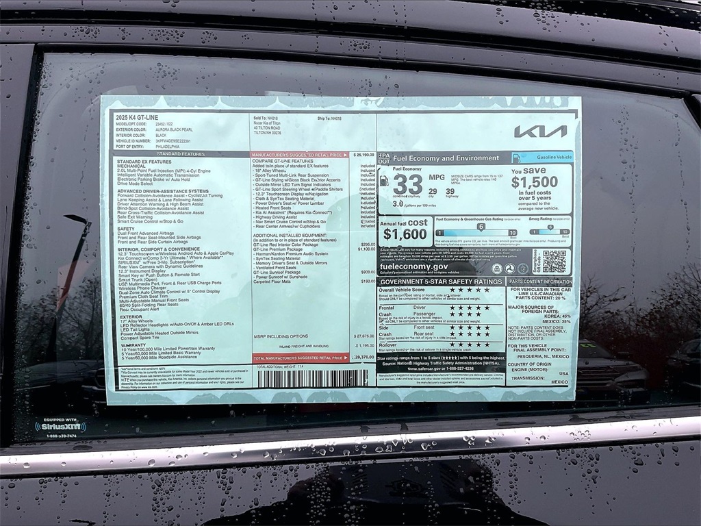 2025 Kia K4 GT-Line - Photo 17