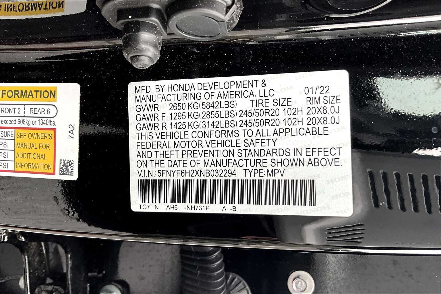 2022 Honda Pilot Special Edition - Photo 33