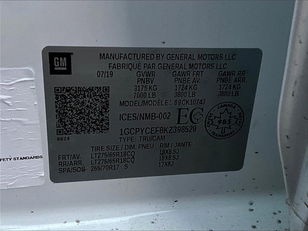 2019 Chevrolet Silverado 1500 Custom Trail Boss Crewcab - Photo 32