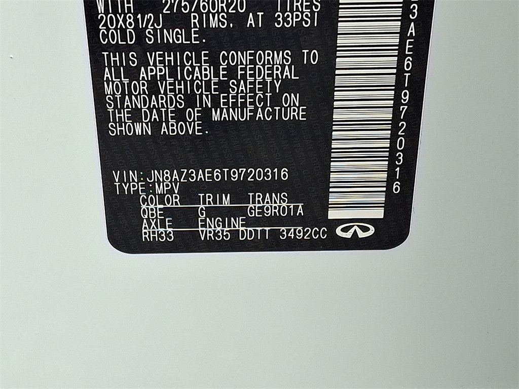 2026 INFINITI QX80 PURE - Photo 19