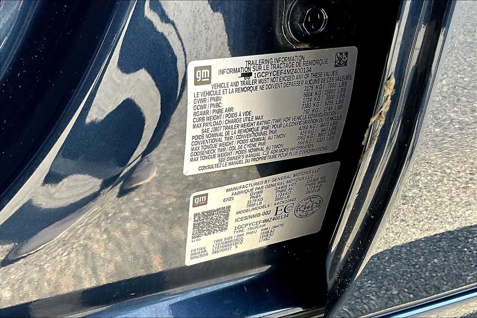 2021 Chevrolet Silverado 1500 Custom Trail Boss - Photo 35