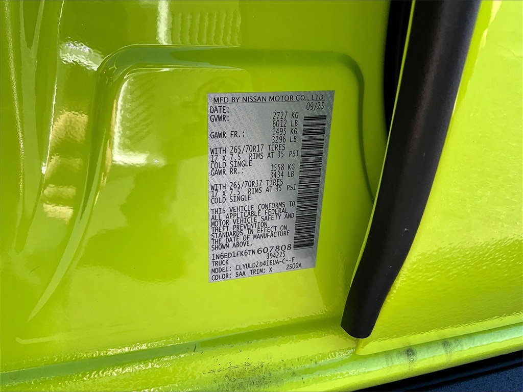 2026 Nissan Frontier PRO-4X - Photo 16