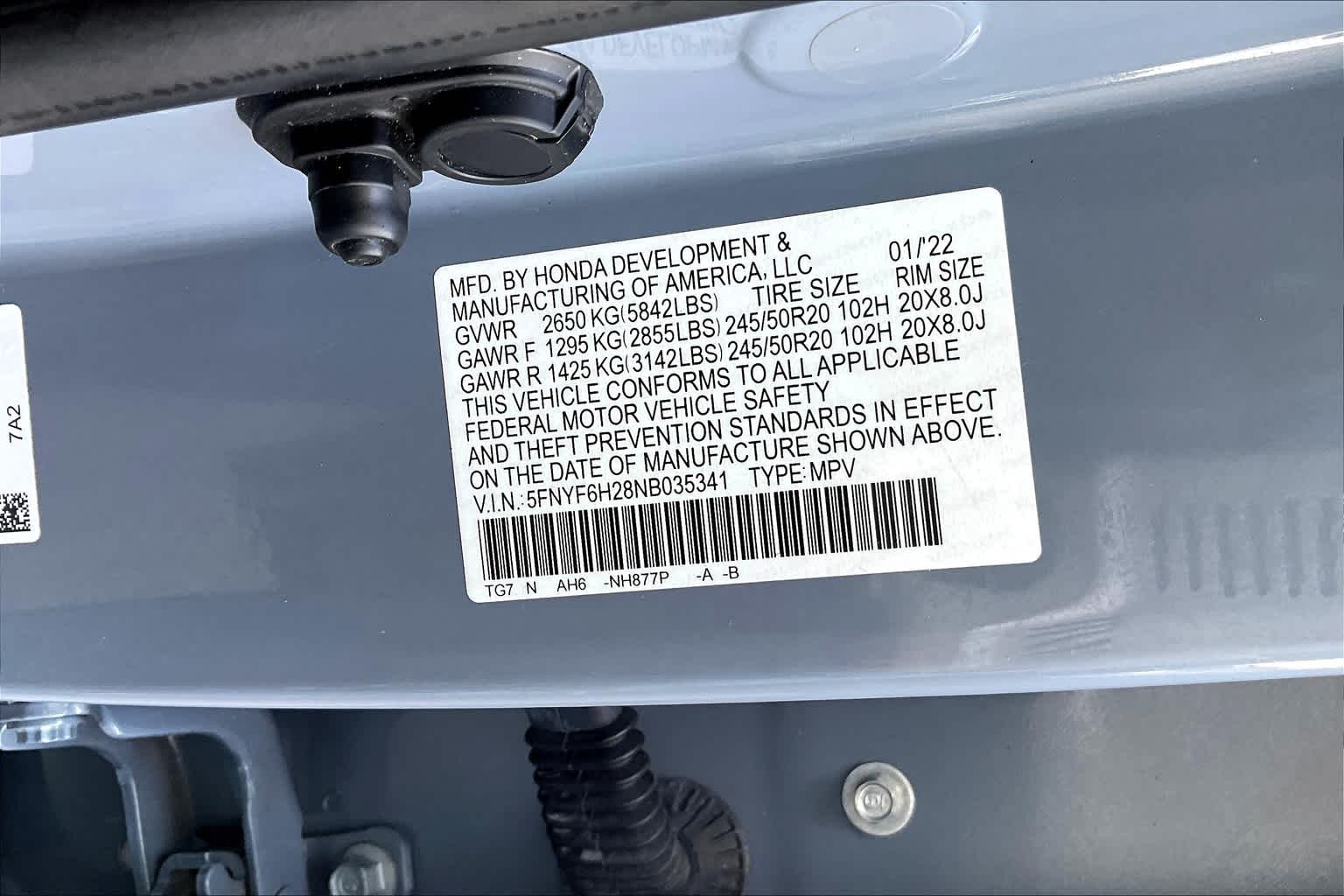 2022 Honda Pilot Special Edition - Photo 28