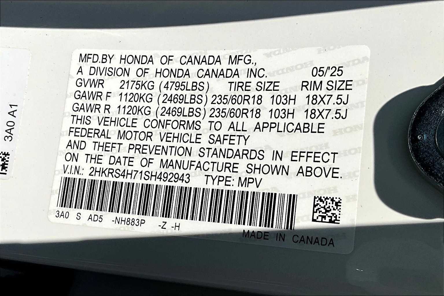 2025 Honda CR-V EX-L - Photo 17