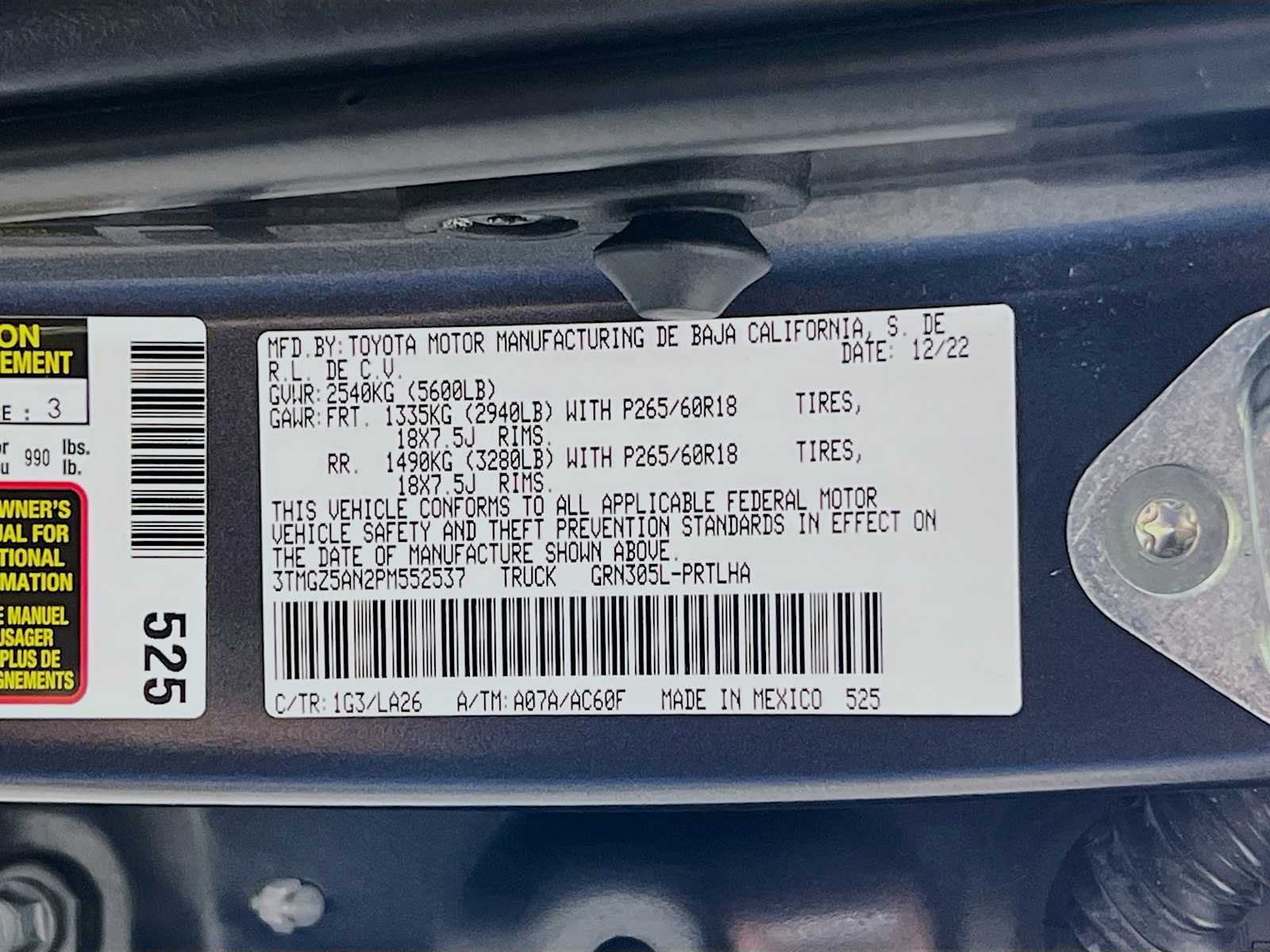 2023 Toyota Tacoma Limited - Photo 33