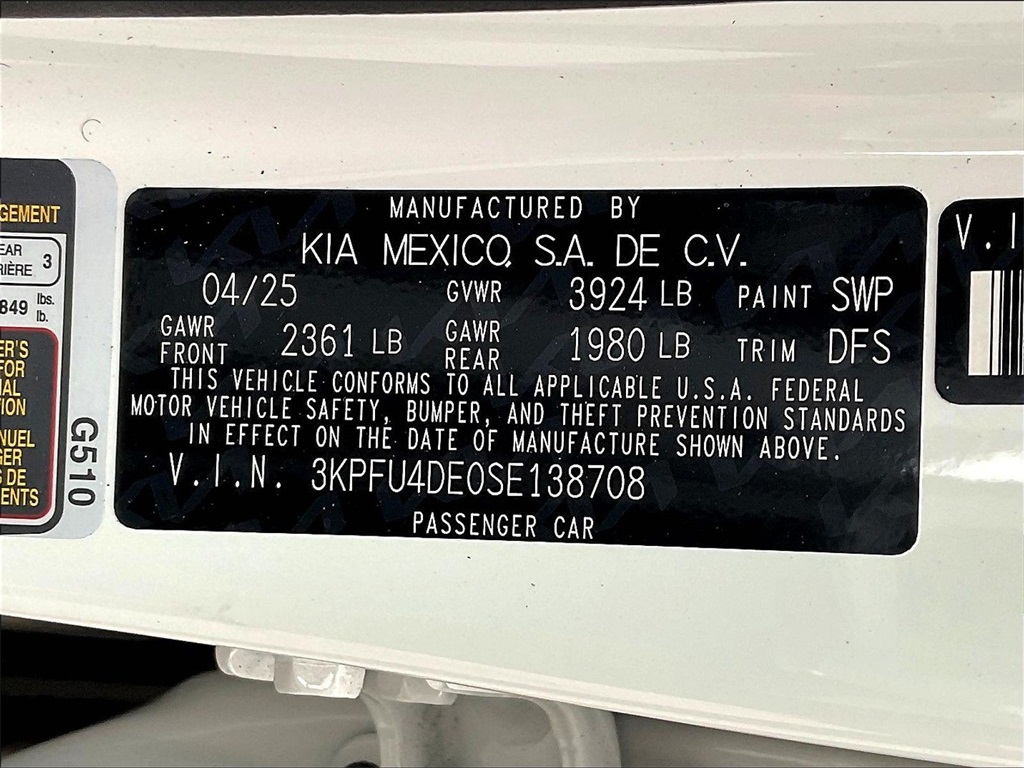 2025 Kia K4 EX - Photo 16