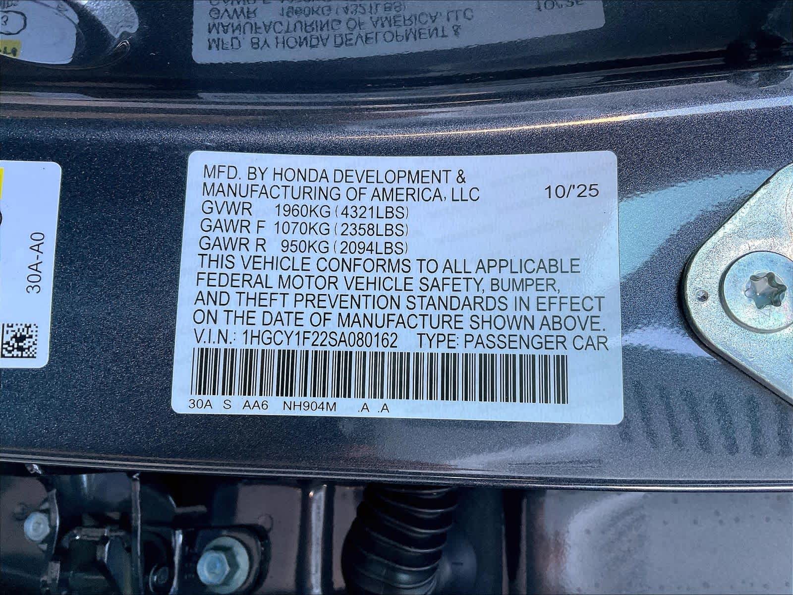 2025 Honda Accord LX - Photo 17