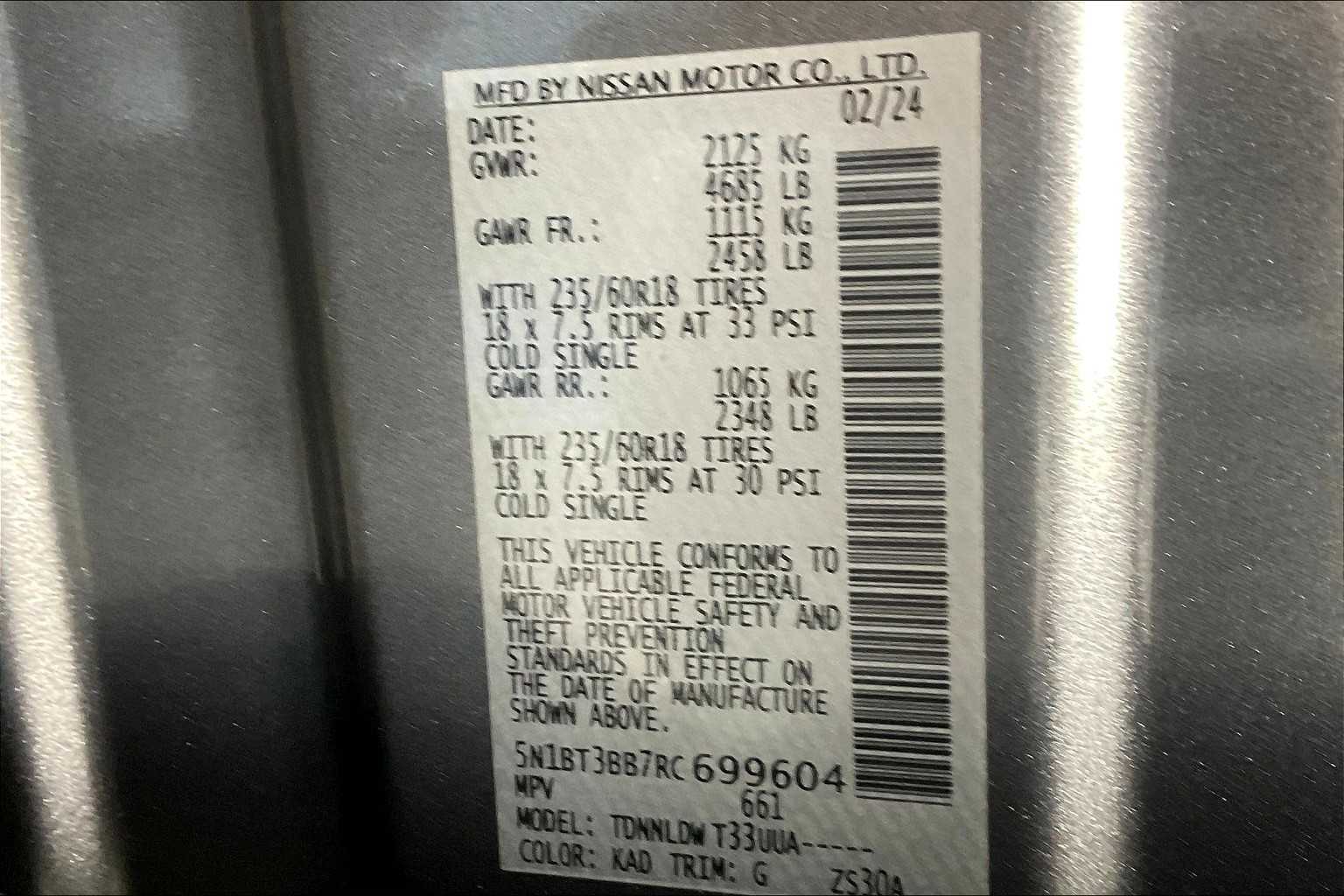 2024 Nissan Rogue SV - Photo 35