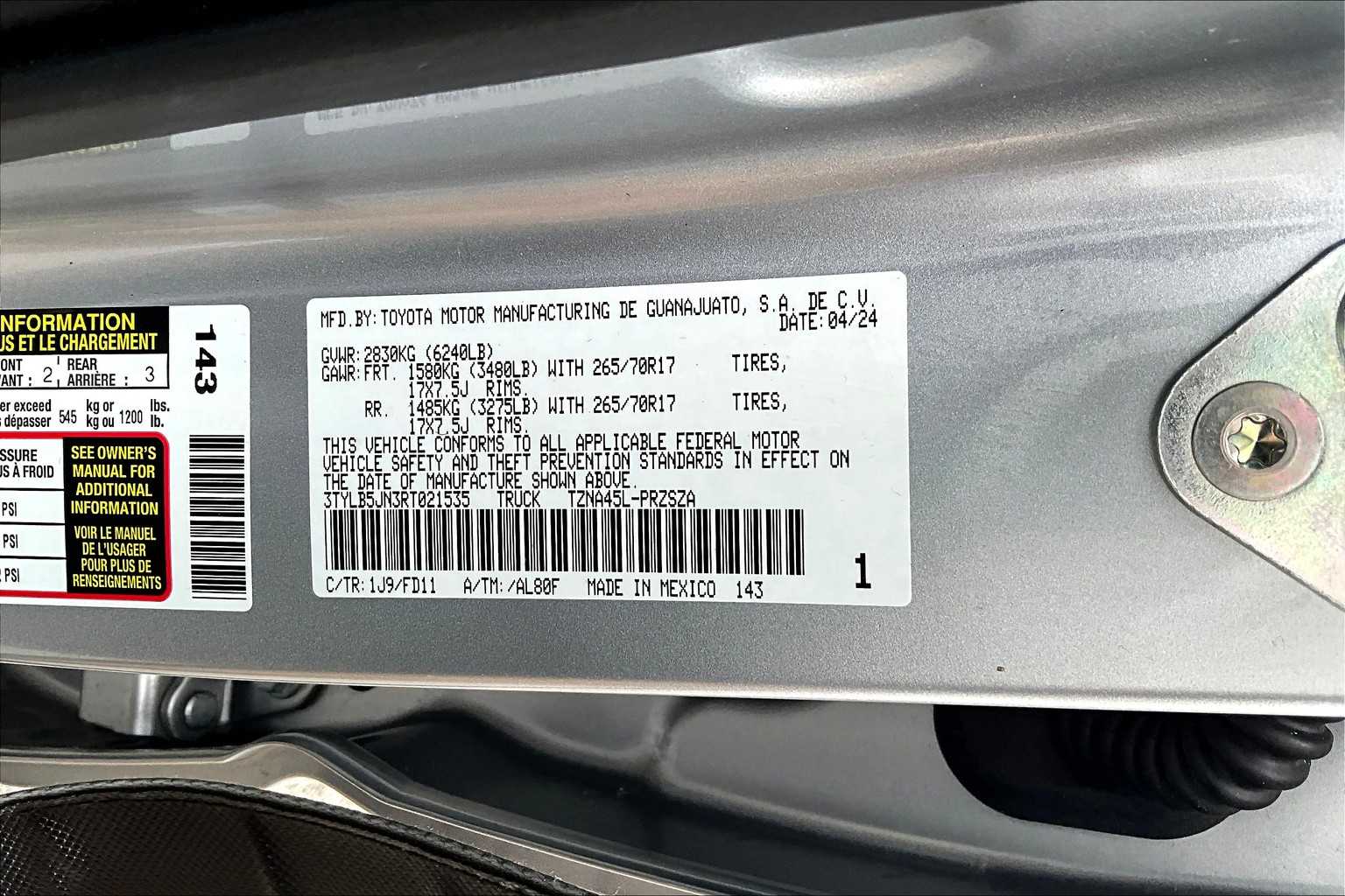 2024 Toyota Tacoma TRD Off Road - Photo 37