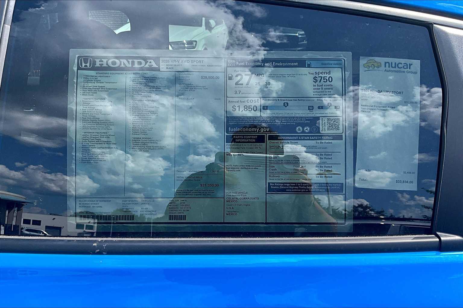 2026 Honda HR-V Sport - Photo 18